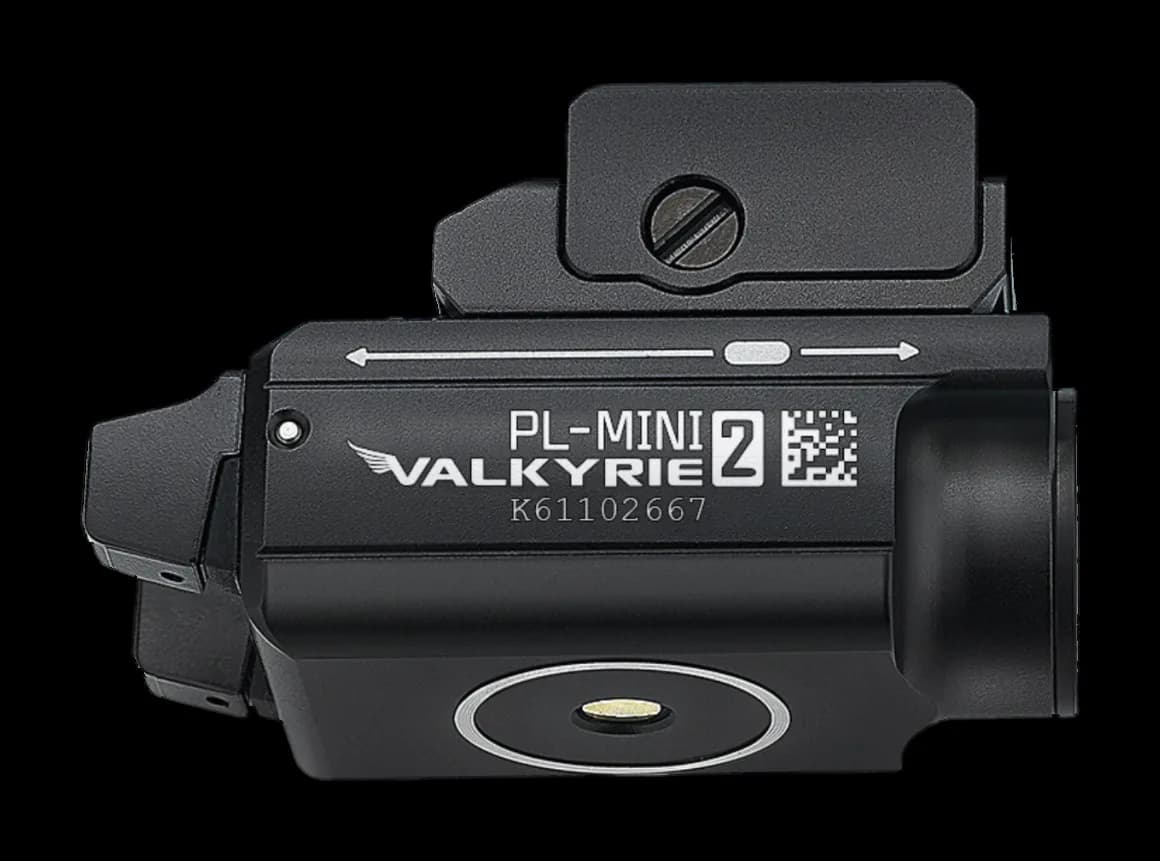 Lanterna para pistola Olight PL-Mini 2 Valkyrie 600 lúmens, foto do produto