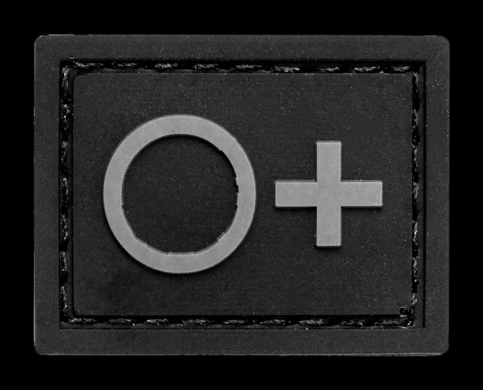 Patch de Tipo Sanguíneo, foto do produto