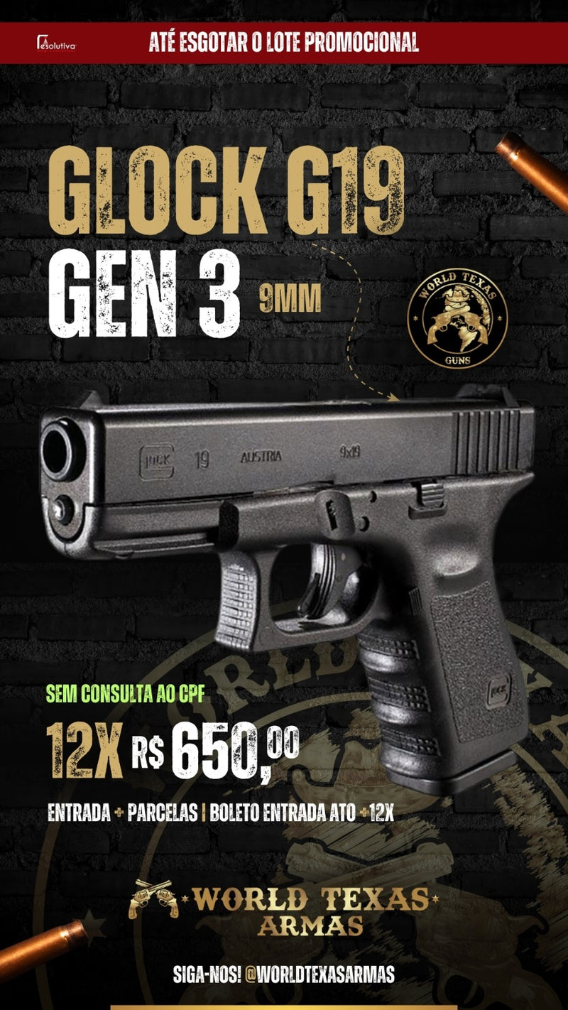 Glock G19 Gen3 9mm