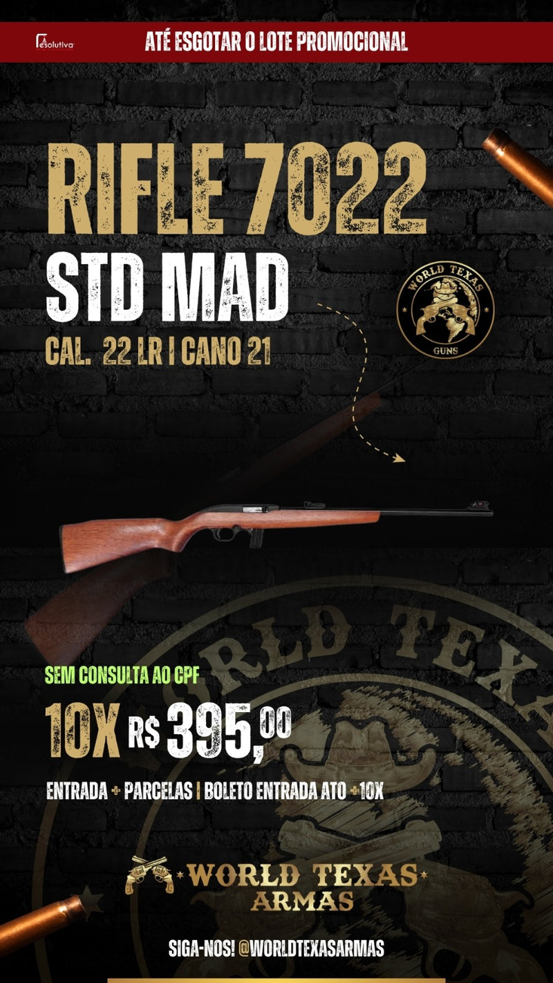 Rifle CBC 7022 STD MAD .22 LR